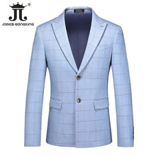 Load image into Gallery viewer, Jacket+Vest+Pants Plaid Suit 3-Piece